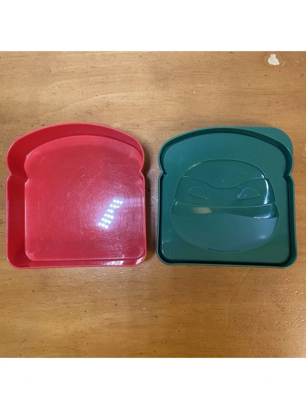 Lunch Sandwich Box Plastic Teenage Mutant Ninja Turtles 2014